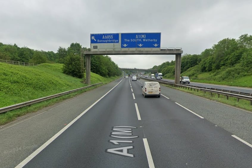 Woman, 52, arrested in murder investigation following fatal A1(M) crash