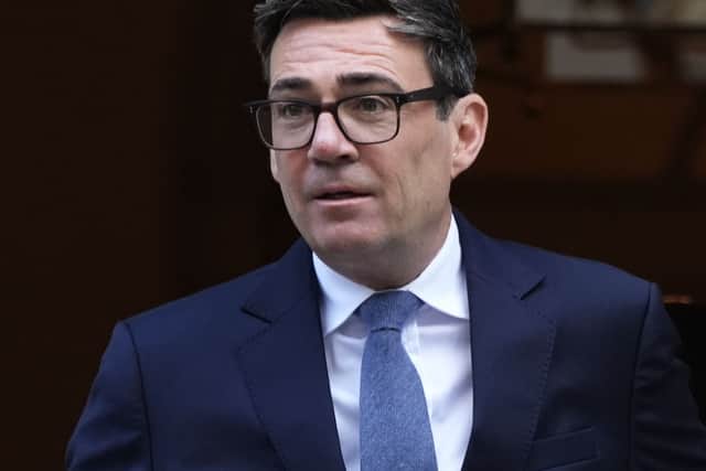 Andy Burnham smiling