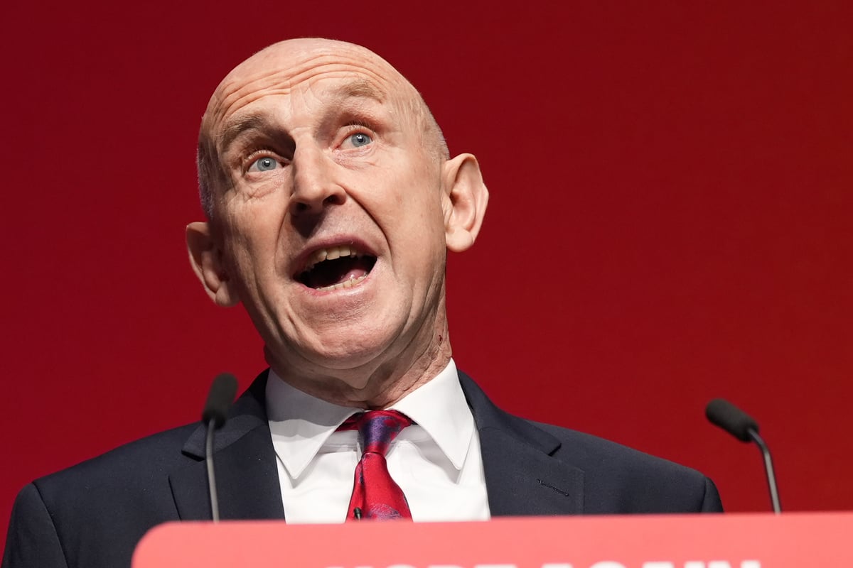 Budget will have to reflect ‘tough time’, John Healey warns, as growth almost slows to standstill