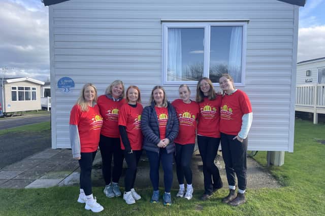The Principle's Trust Children's Charity Big Clean Day, preparing their caravans for arriving families in need of respite holidays. 