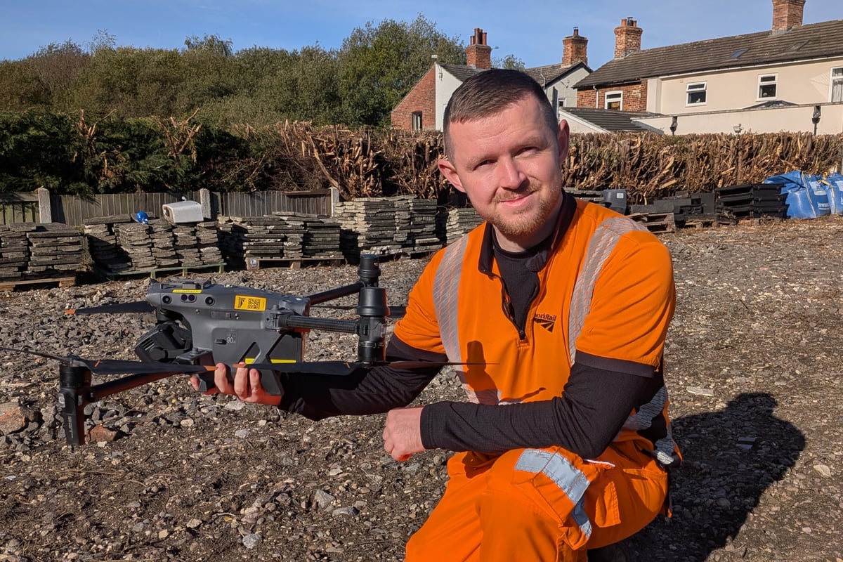 How Network Rail is using drones to help tackle extreme weather delays