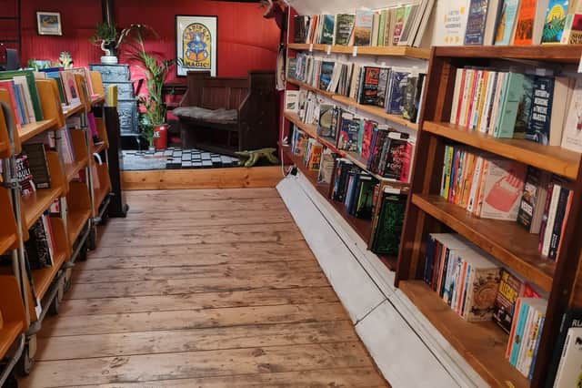 Inside Hold Fast Bookshop