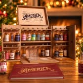 Cheers to Christmas! Luxury £219.95 advent calendar features 24 American whiskeys and a wooden display cabinet