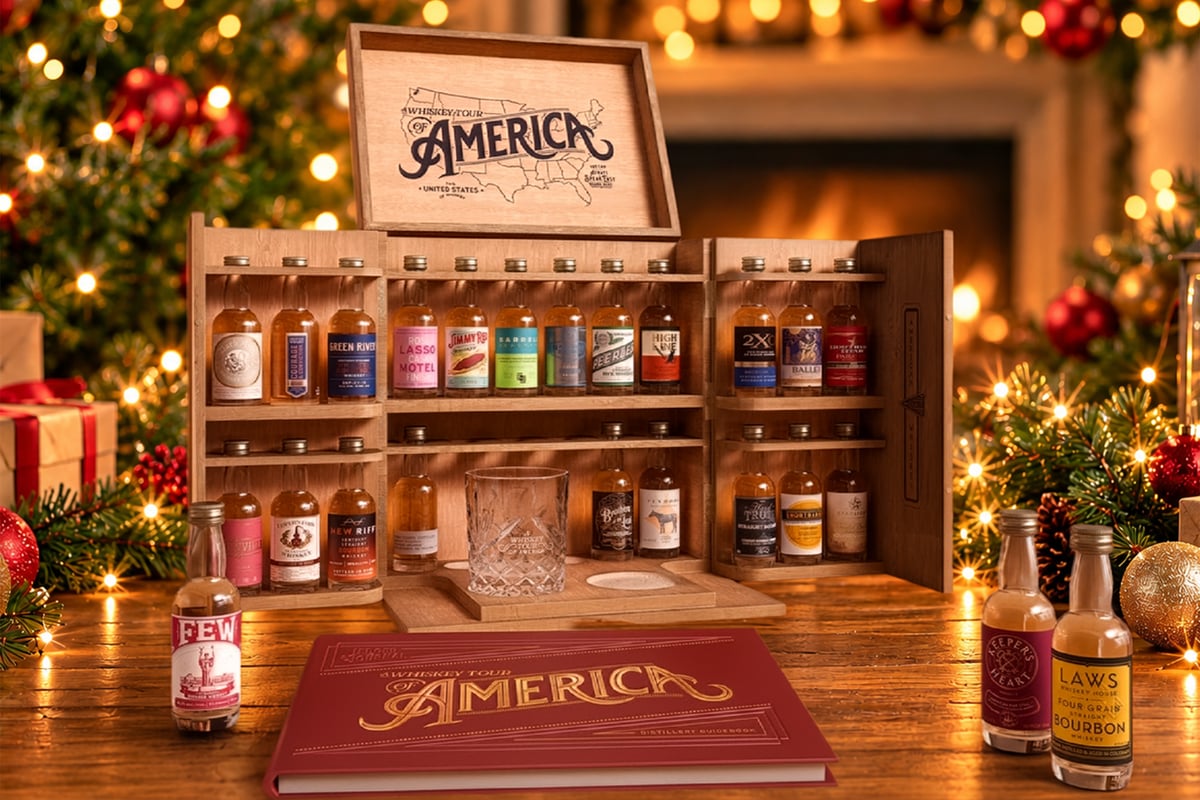 Countdown to Christmas with American whiskey luxury advent calendar – buy here