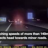 The car reached speeds of more than 140mph