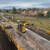 Rail passengers are being reminded of East Coast Main Line works.
