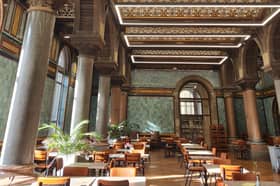 Tiled Hall Café in Leeds Art Gallery