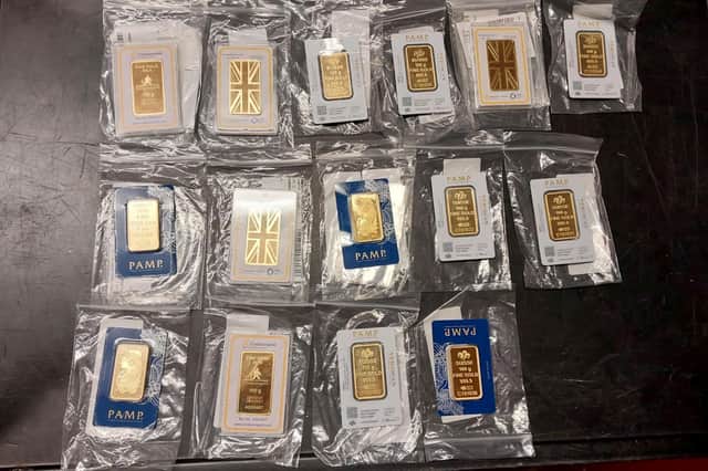 Gold bullion found as part of Khan's drugs network