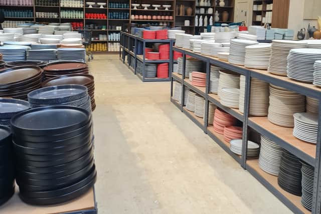 Mondego Outlet, which is situated in a warehouse off the A58
