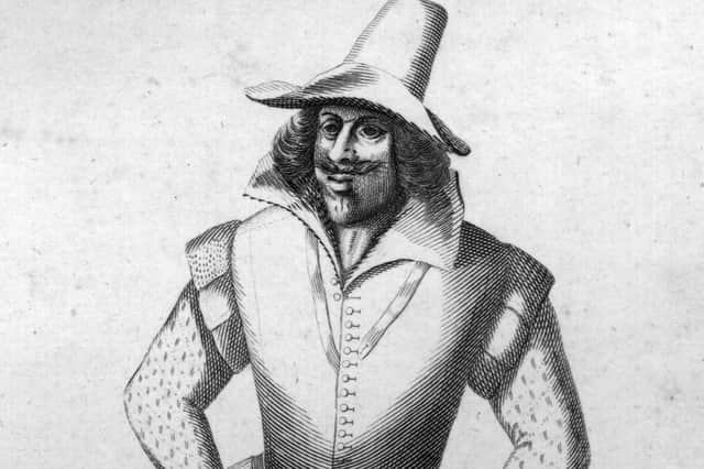 Guy Fawkes circa 1606.
