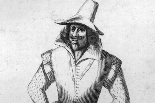 Guy Fawkes circa 1606.