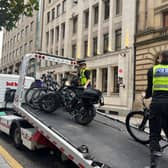 Police seized e-bikes in Leeds during the operation
