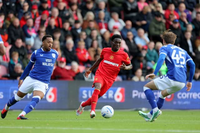 Middlesbrough's Amario Cozier-Duberry looks set to face his former club Bolton Wanderers.
