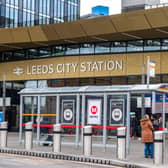 Leeds City Station.