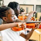 An Opera North In Harmony class at Richmond Hill Academy.