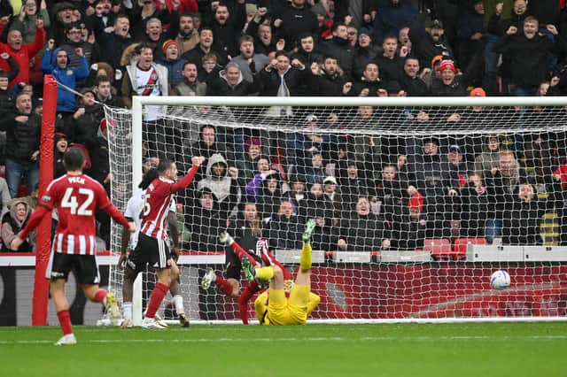 Patrick Bamford equalised for Sheffield United in the second half.