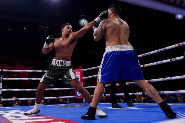 Leo Atang was ruthless as he dispatched of Jonathan Vergara.