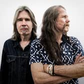 Del Amitri stars Justin Currie and Iain Harvie