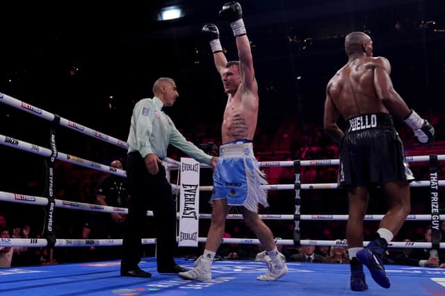 Dalton Smith claimed his 20th professional win over Alberto Puello.