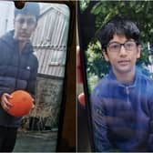 Yousaf, 15, (left) and Mohammed, 12