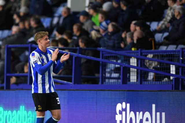 Ernie Weaver completed 90 minutes in Sheffield Wednesday's 1-1 draw with Cambridge United.