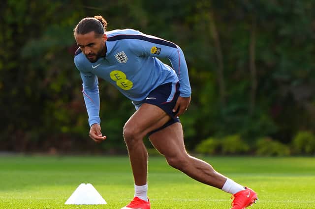 Leeds United's Dominic Calvert-Lewin is back in the England set-up.