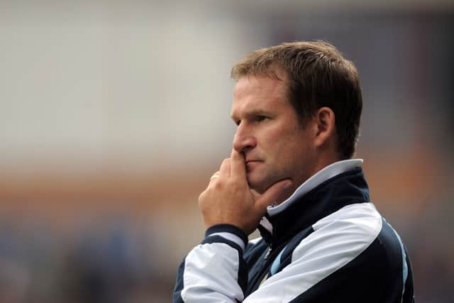 Simon Grayson keeps a close eye on his former club Leeds United.