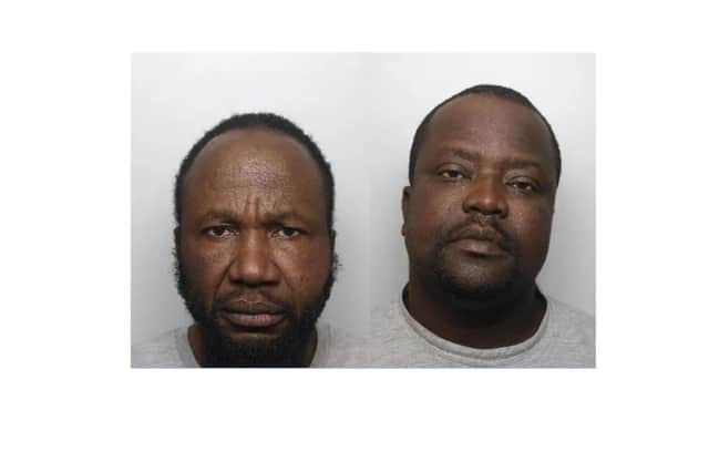 Louis James and Dereck Owusu