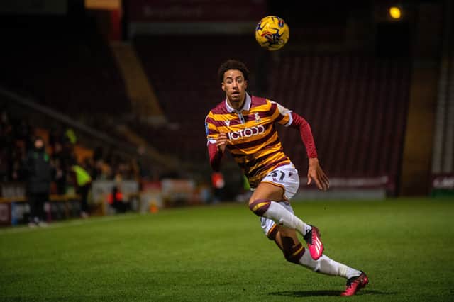 Jonathan Tomkinson spent time on loan at Bradford City while on the books of Norwich City.