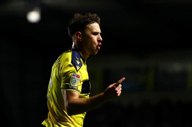 Mark Harris put Oxford United back on level terms against Barnsley.