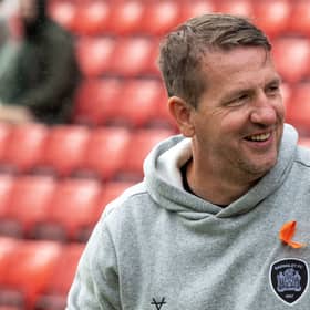 Barnsley v Leicester City EFL League One.
Tykes head coach Daniel Stendel.
Photograph Tony Johnson. 19th September 2026