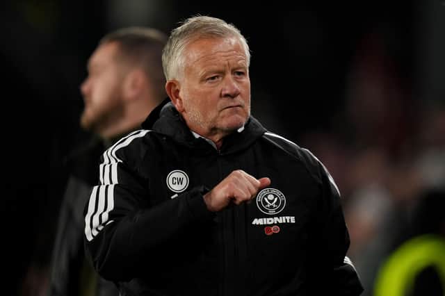 Chris Wilder wants to see his Sheffield United side kick on.