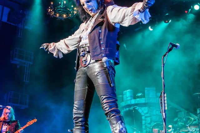 Alice Cooper at First Direct Arena, Leeds. Picture: Danny Gartside