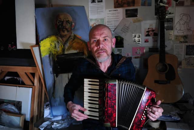 Mik Artistik pictured at his home in Armley
Photo: Simon Hulme