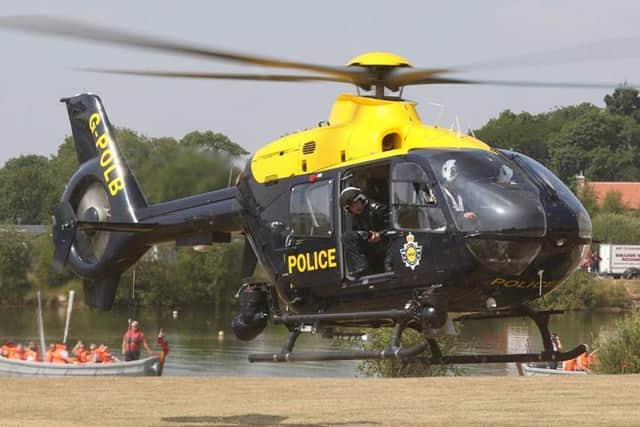 West Yorkshire Police helicopter