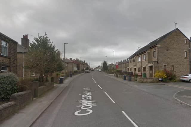 It happened on Boxing Day on Cowersley Lane in Huddersfield. Photo: Google Maps.