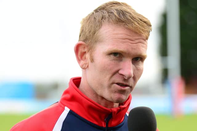 Featherstone Rovers head coach James Webster.