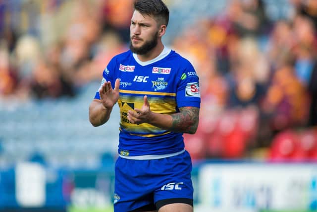 On the mend, Leeds Rhinos winger Tom Briscoe. PIC: Isabel Pearce/SWpix.com