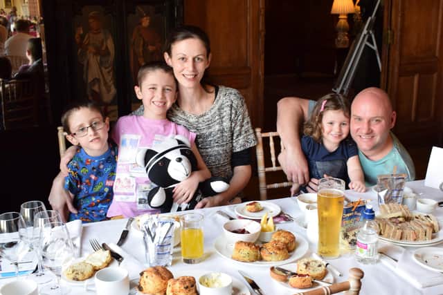 Eckersley House run by the Sick Children's Trust in Leeds meant the Watkins family from Hull could stay together when Riley needed life-saving surgery