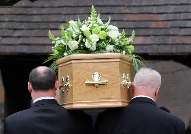 The average cost of dying is now thought to be £10,000
