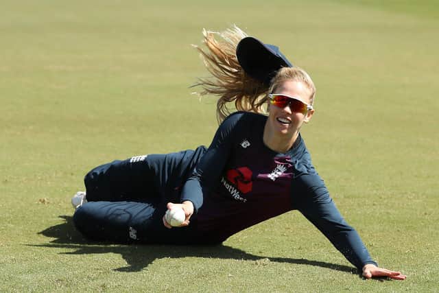 Freya Davies in a training session (Picture: Getty Images)