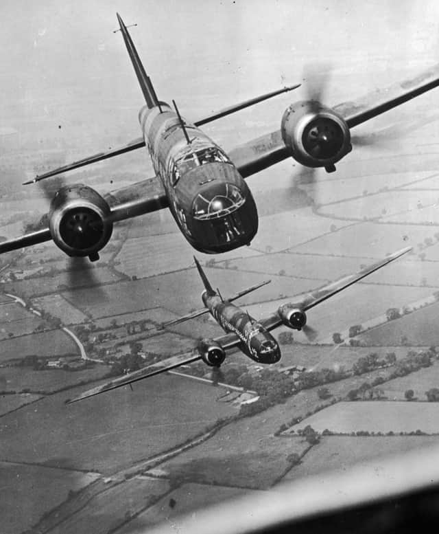 Wellington Bombers in the Second World War. Picture: Getty