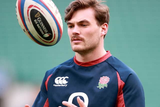 England's George Furbank has been ruled out of Sunday's starting line-up to face Ireland at Twickenham. PIC: Adam Davy/PA Wire
