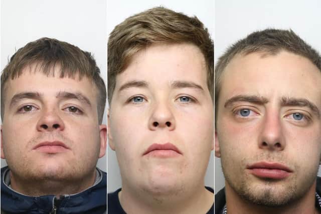 Jordan Metcalfe, Scott Crutchley and Nathan Redmond were handed minimum jail terms totalling 75 years over the murder of Jonathan Dews