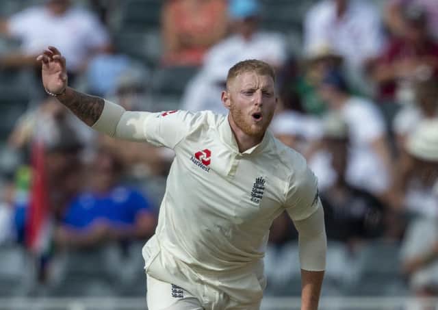 England's bowler Ben Stokes has performed some heroics in five-day Test matches recently. (AP Photo/Themba Hadebe)