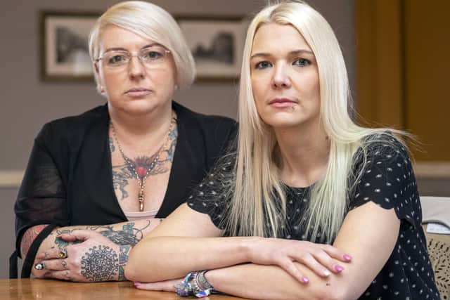 Joanna Hinchcliffe and Charlotte Brooke run the 'Break the Silence' support group.