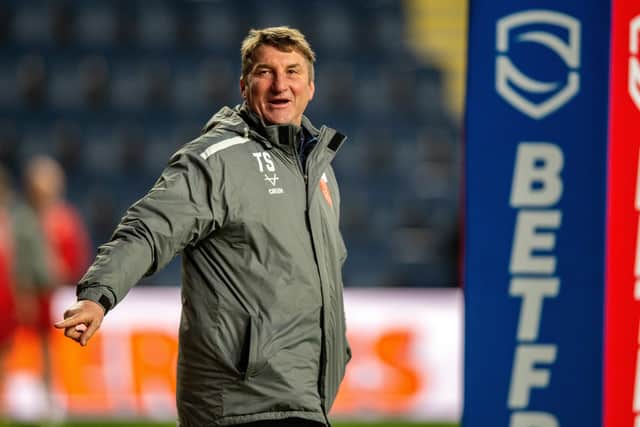 DECISIONS: Hull KR head coach, Tony Smith.
 Picture: Bruce Rollinson