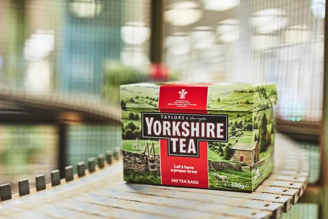 Yorkshire Tea rolls off the production line