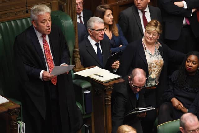 John Bercow dispensed with the Speaker's traditional attire when he was elected.