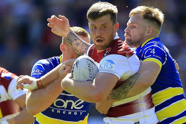 Wigan Warriors'' Joe Greenwood is set for his Leeds Rhinos debut after joining on loan. (SWPIX)